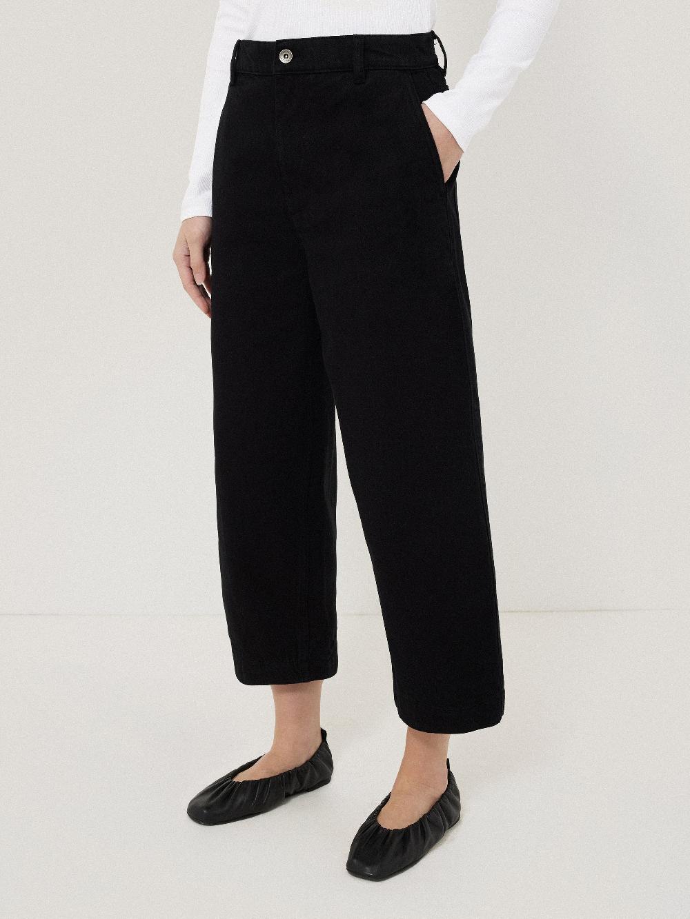 Jigsaw Kensington Barrel Leg Jean Black