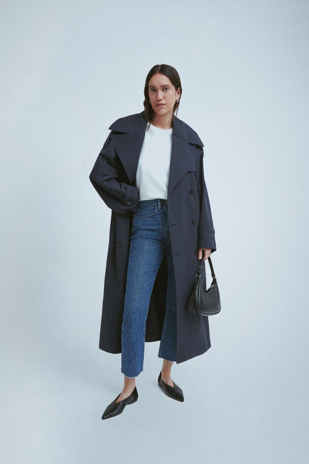 jigsaw Kick Flare Jean Vintage Mid Blue