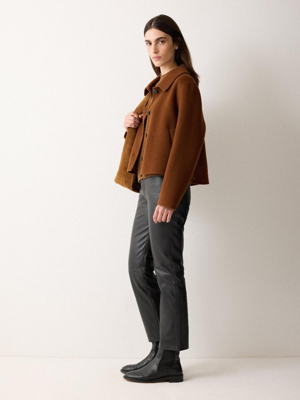 jigsaw Leather Lea Jean Black