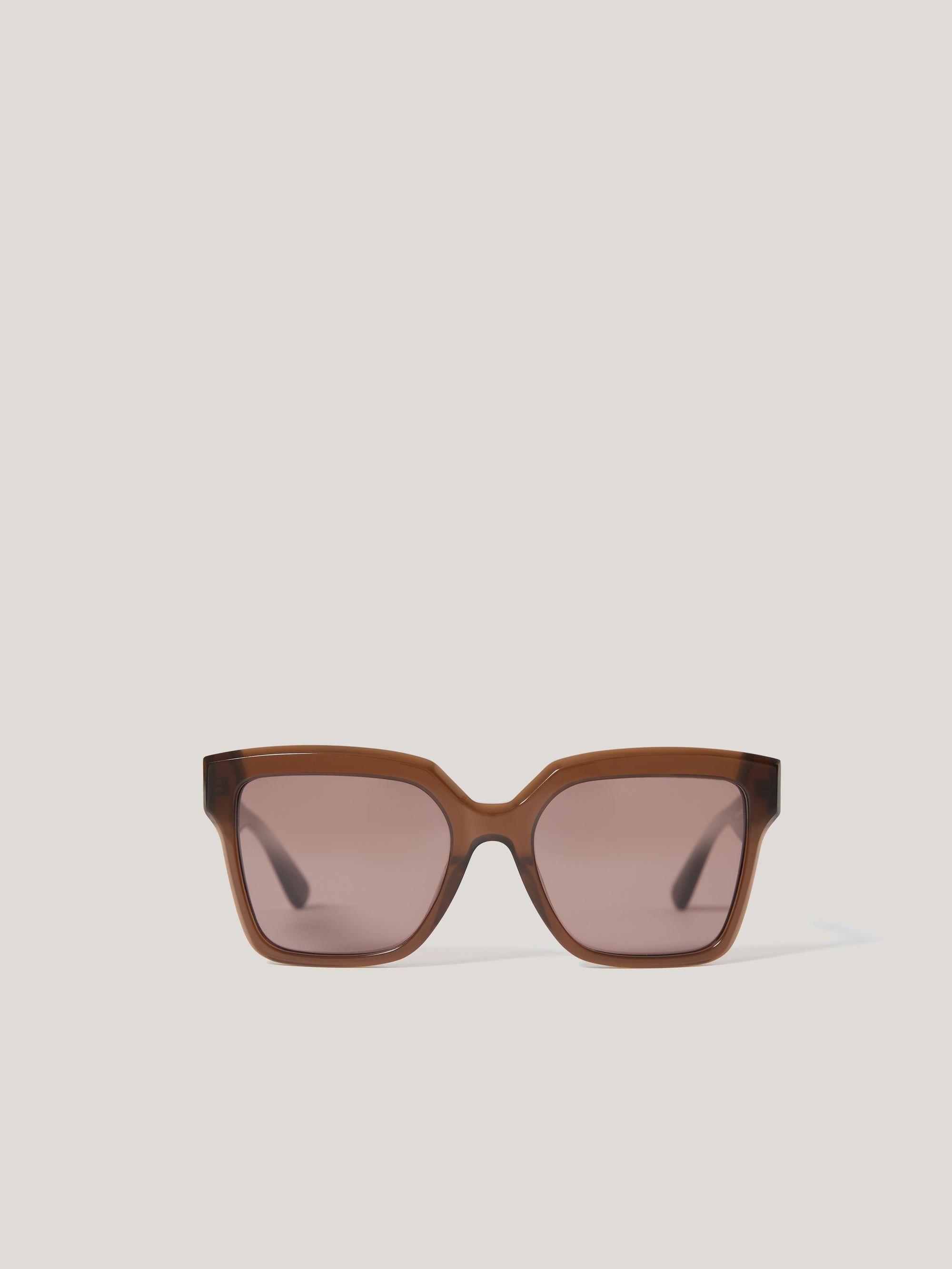 Jigsaw Maldon D-frame Sunglasses Chocolate