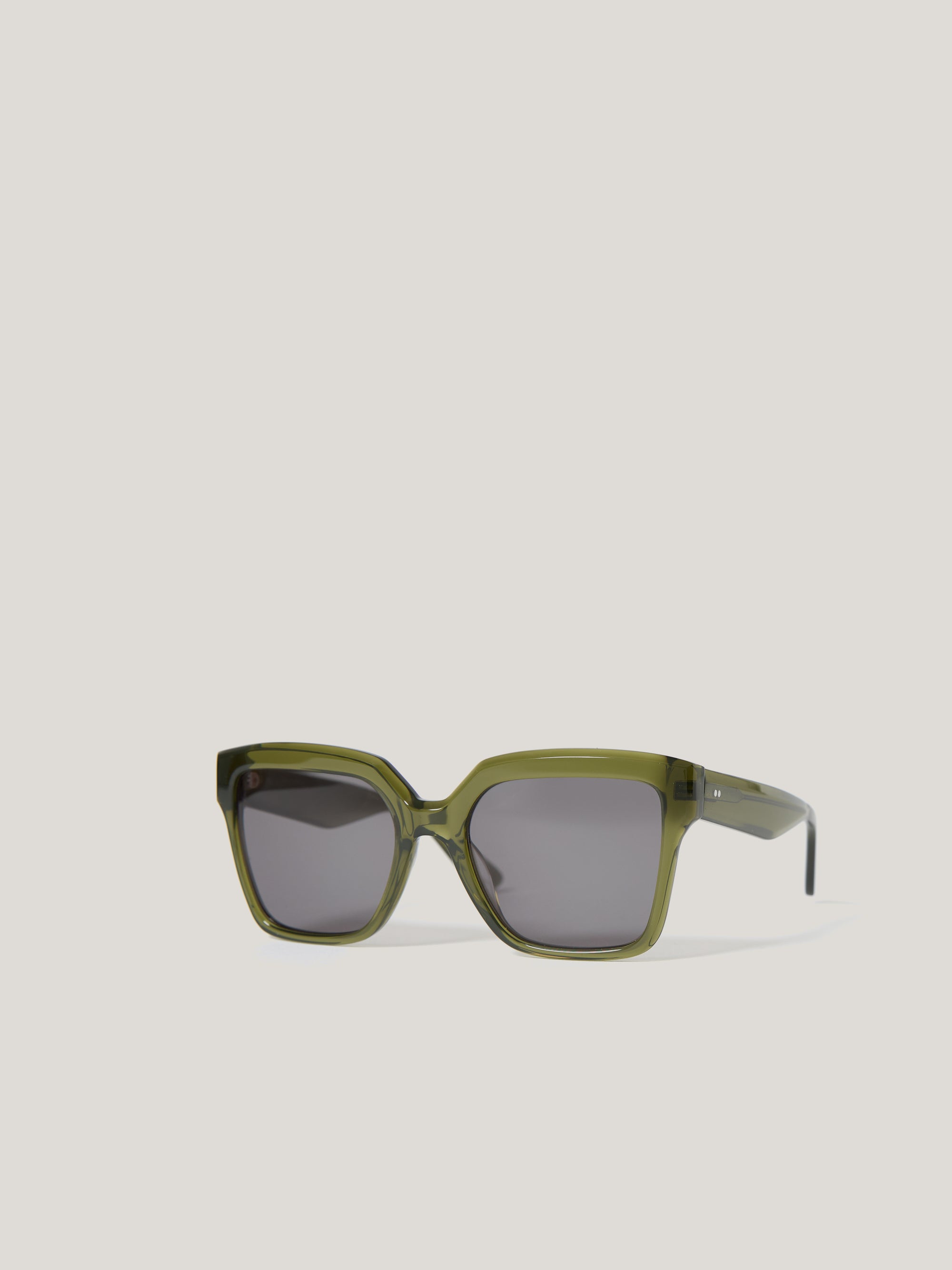 Jigsaw Maldon D-frame Sunglasses Green