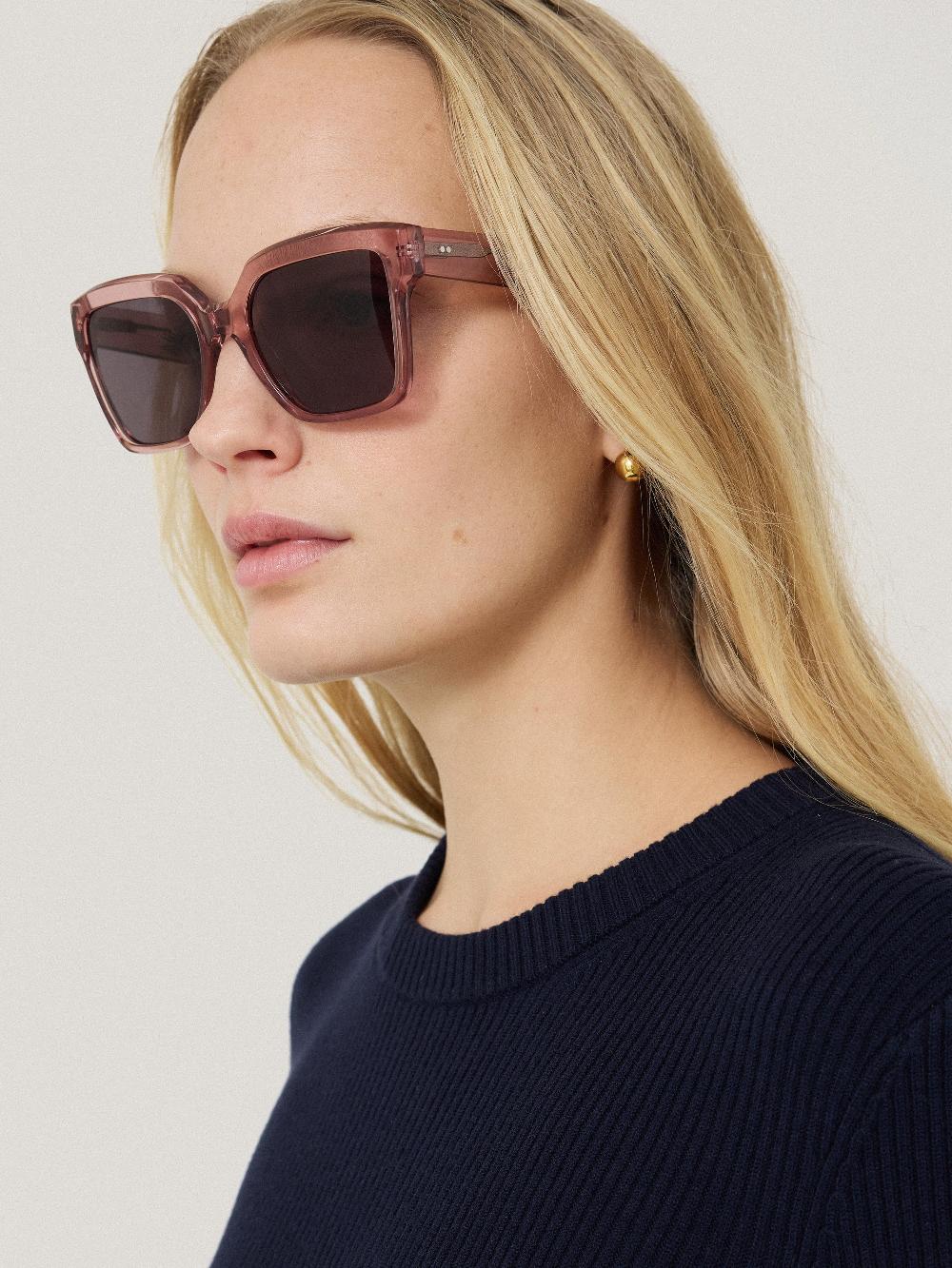 Jigsaw Maldon D-frame Sunglasses Pink