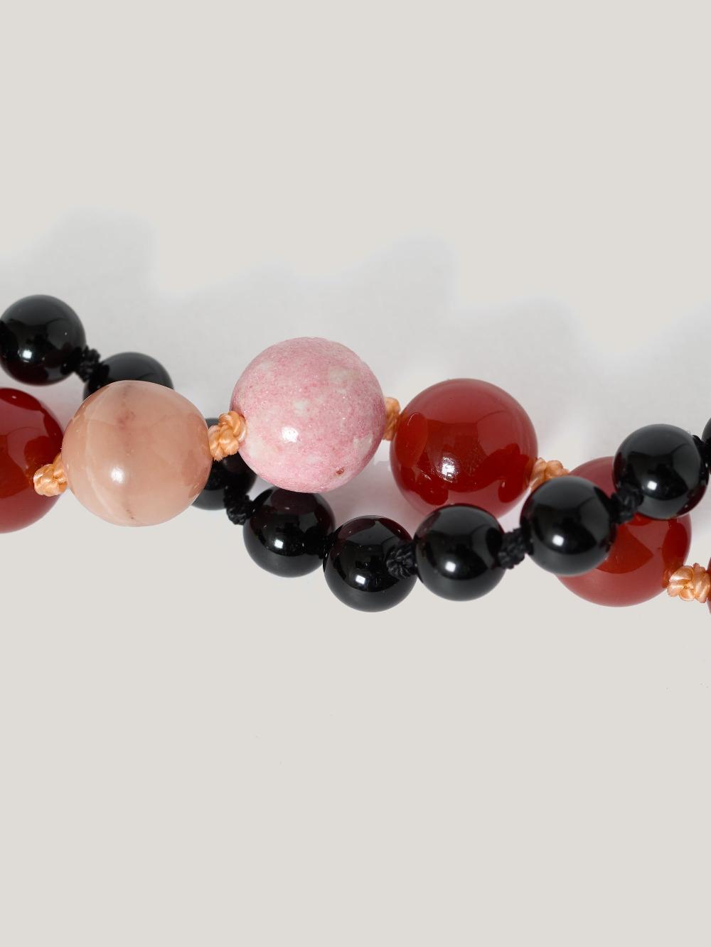 Jigsaw Mixed Bead Bracelets Multi