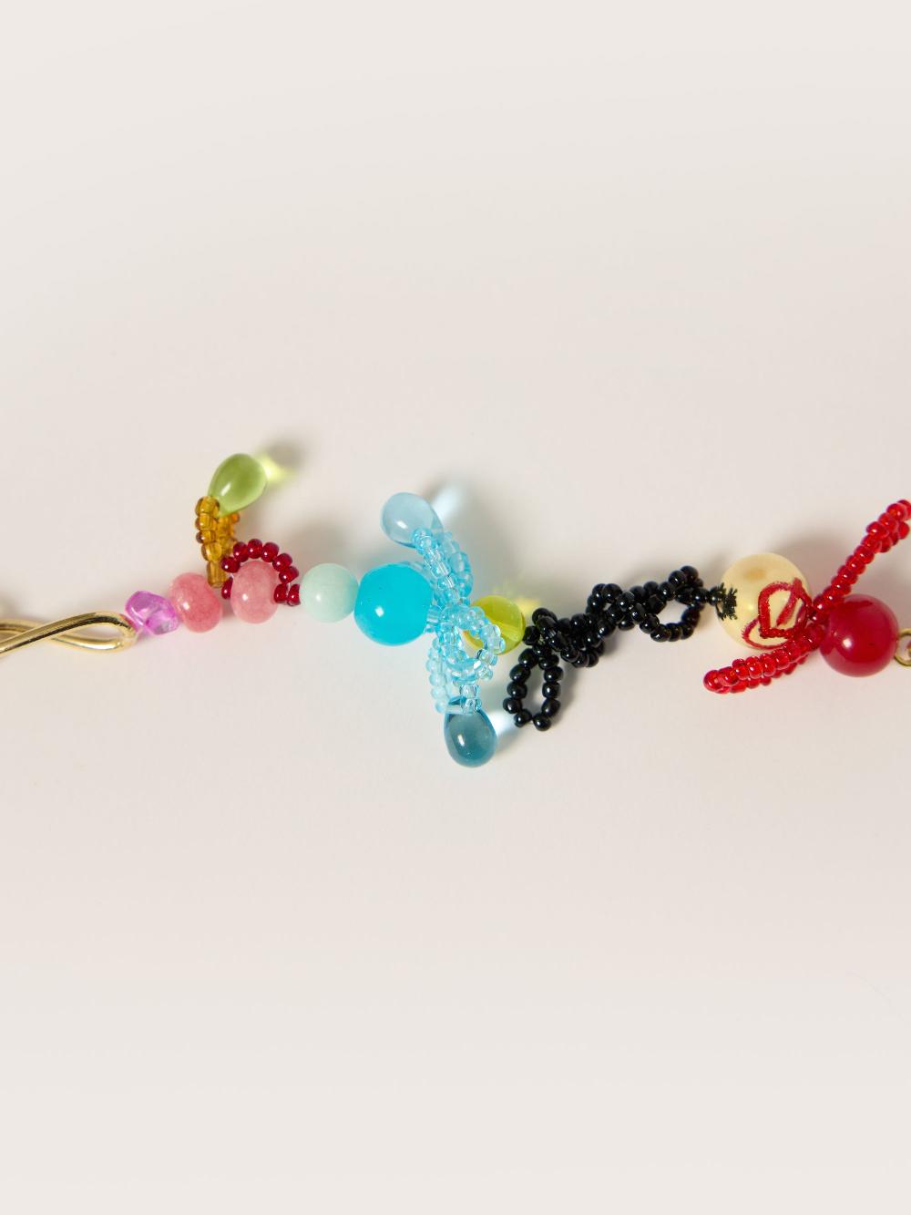Jigsaw Playful Ditsy Bead Bracelet Multi