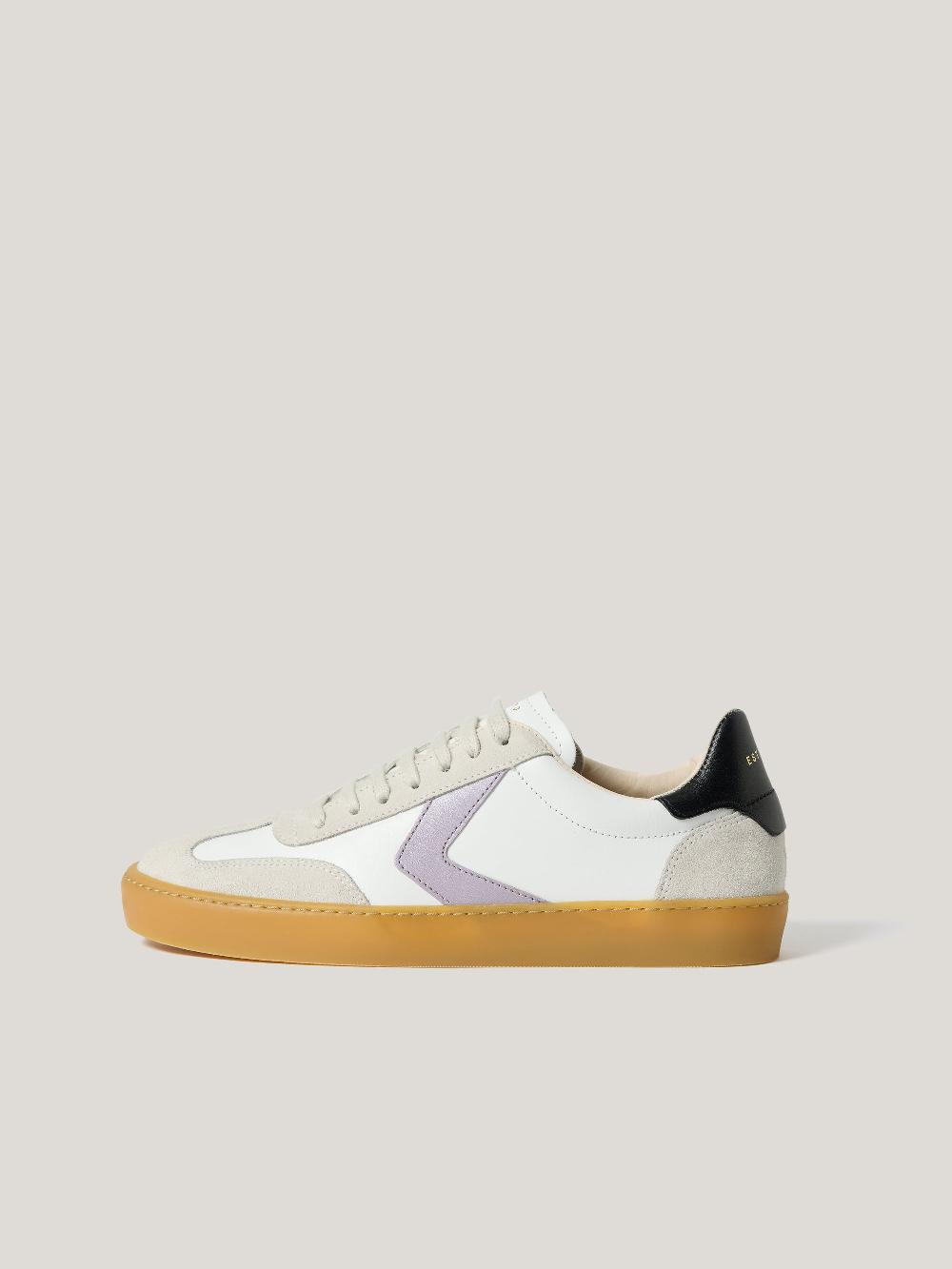 jigsaw Portland Vintage Classic Trainer White