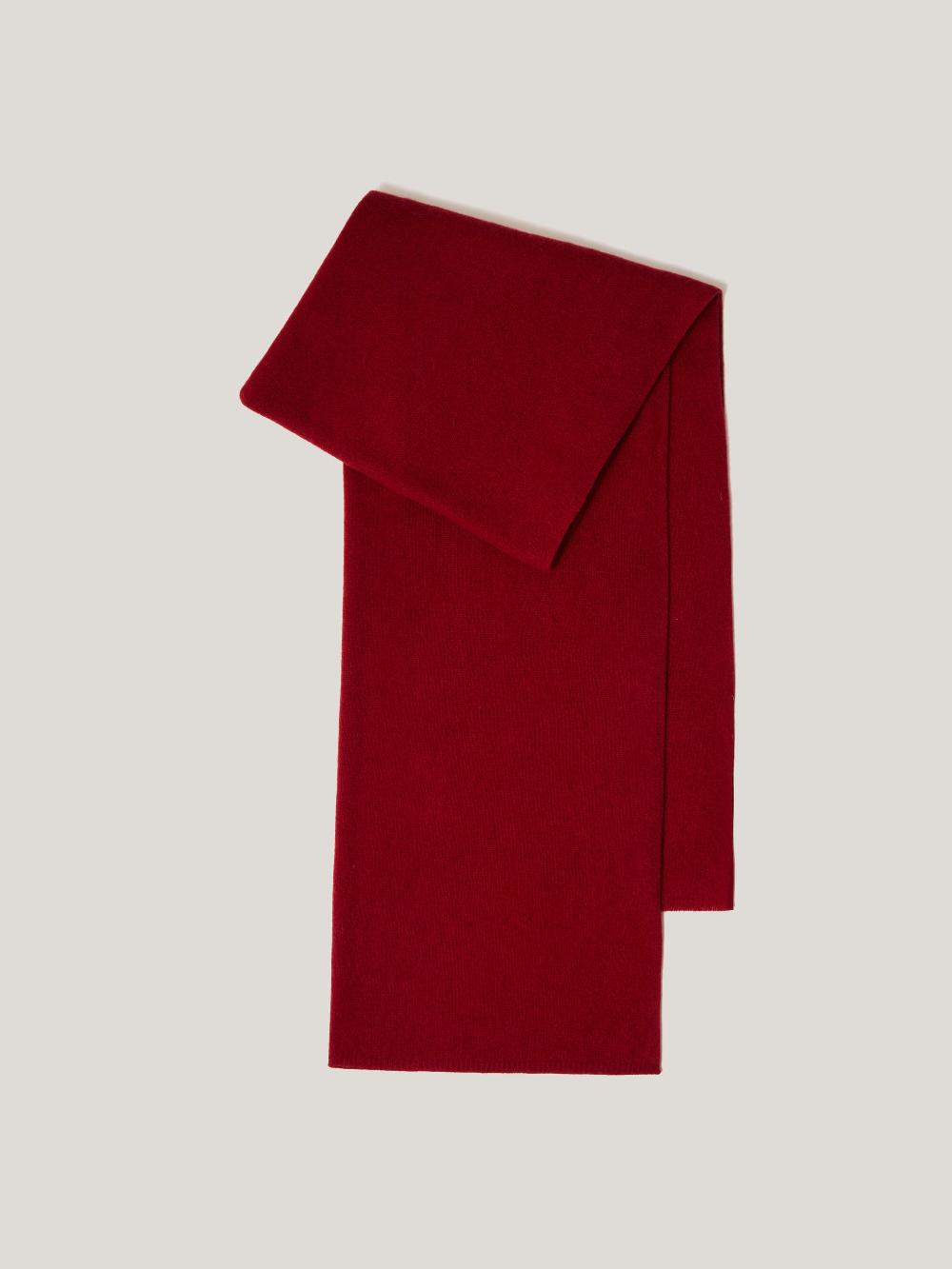 Jigsaw Pure Cashmere Blanket Scarf Red