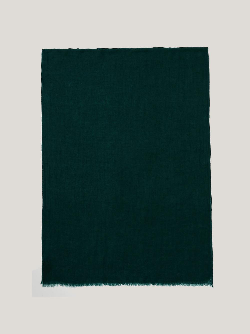 Jigsaw Pure Cashmere Gauze Scarf Green