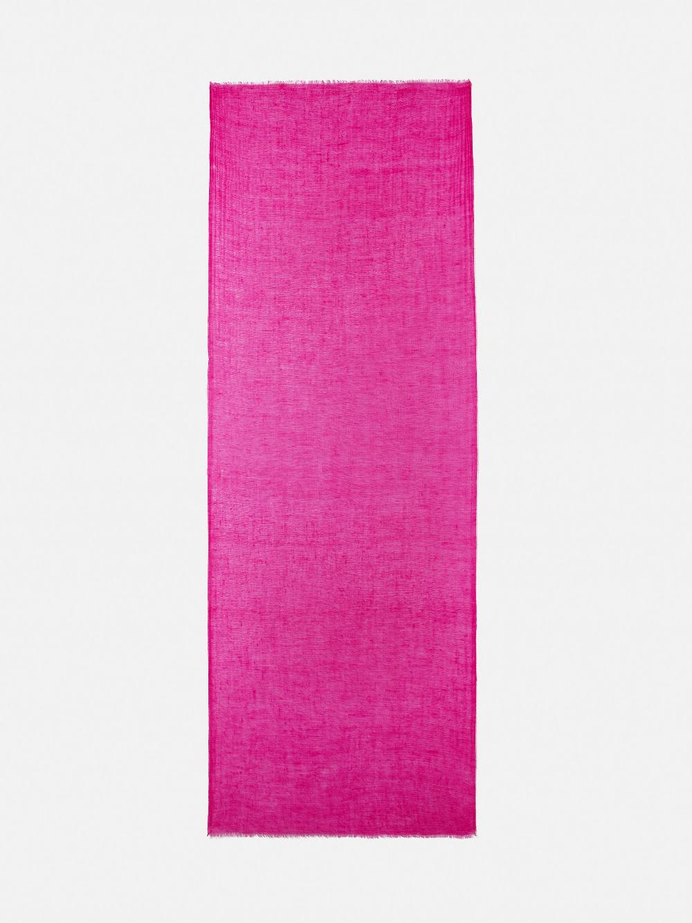 Jigsaw Pure Cashmere Gauze Scarf Pink