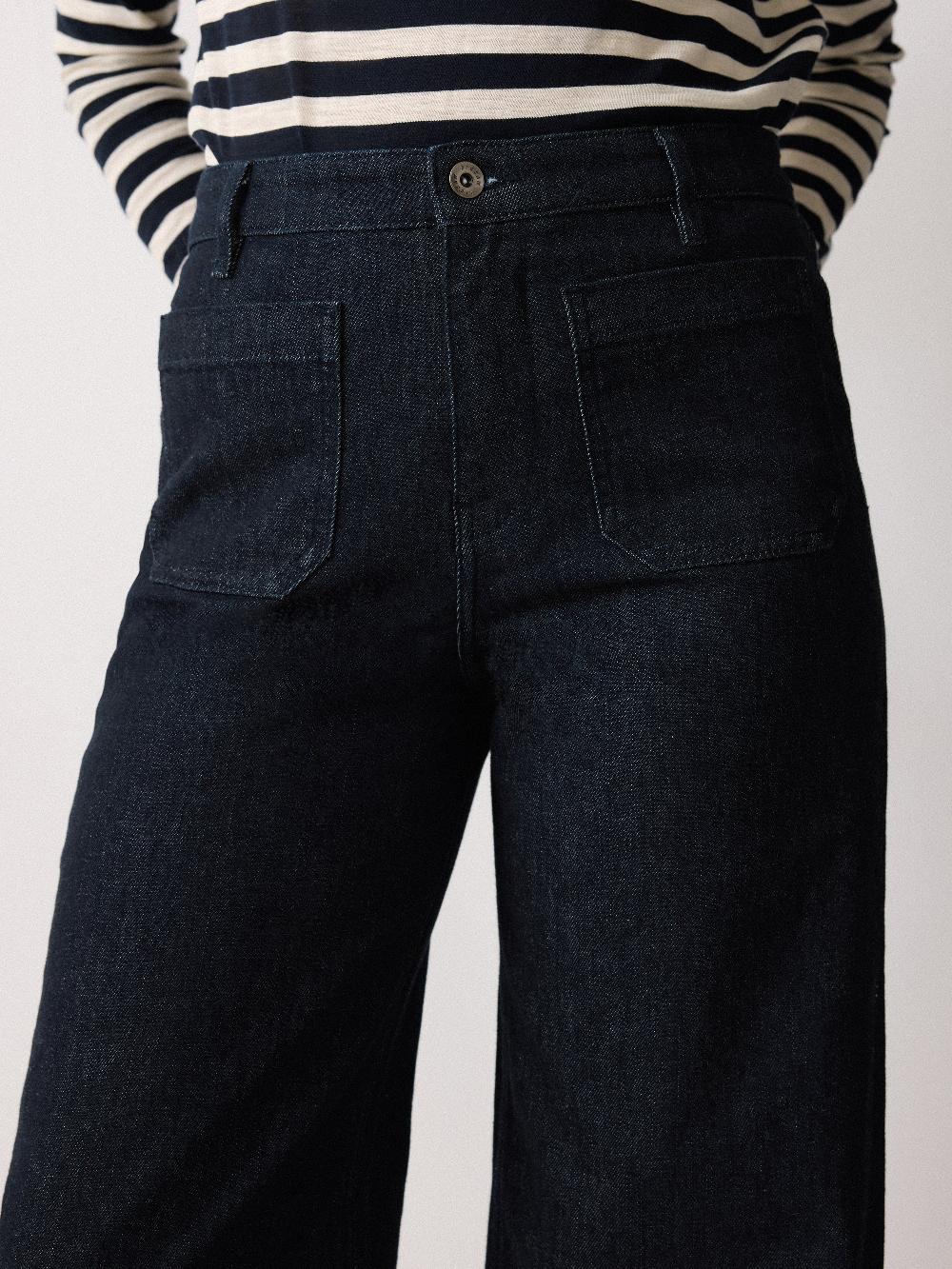 Jigsaw Rhea Patch Pocket Jean Indigo