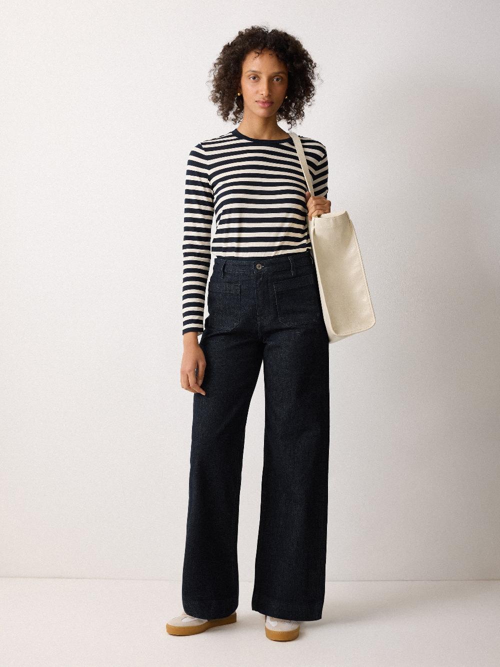 jigsaw Rhea Patch Pocket Jean Indigo