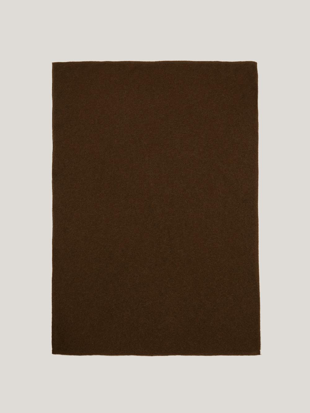 Jigsaw Soft Gauzy Knit Scarf Brown