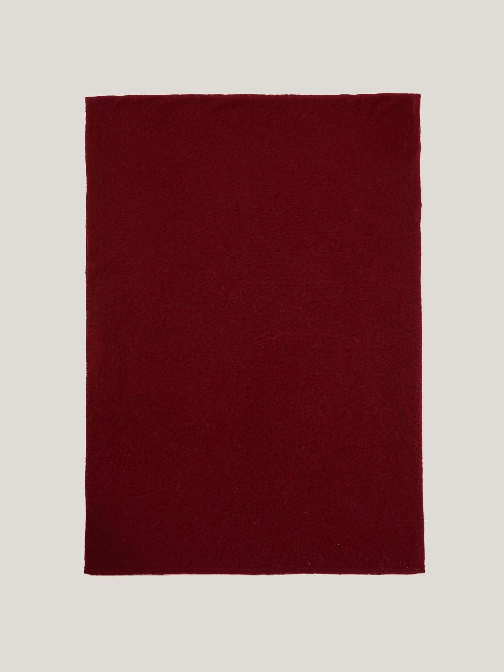 Jigsaw Soft Gauzy Knit Scarf Red