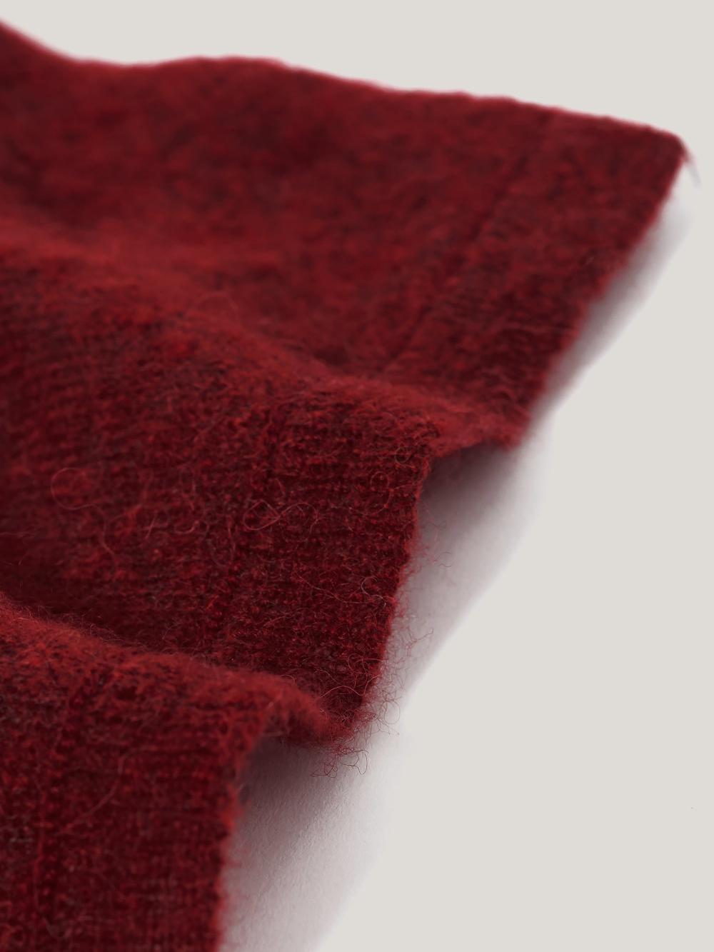 Jigsaw Soft Gauzy Knit Scarf Red