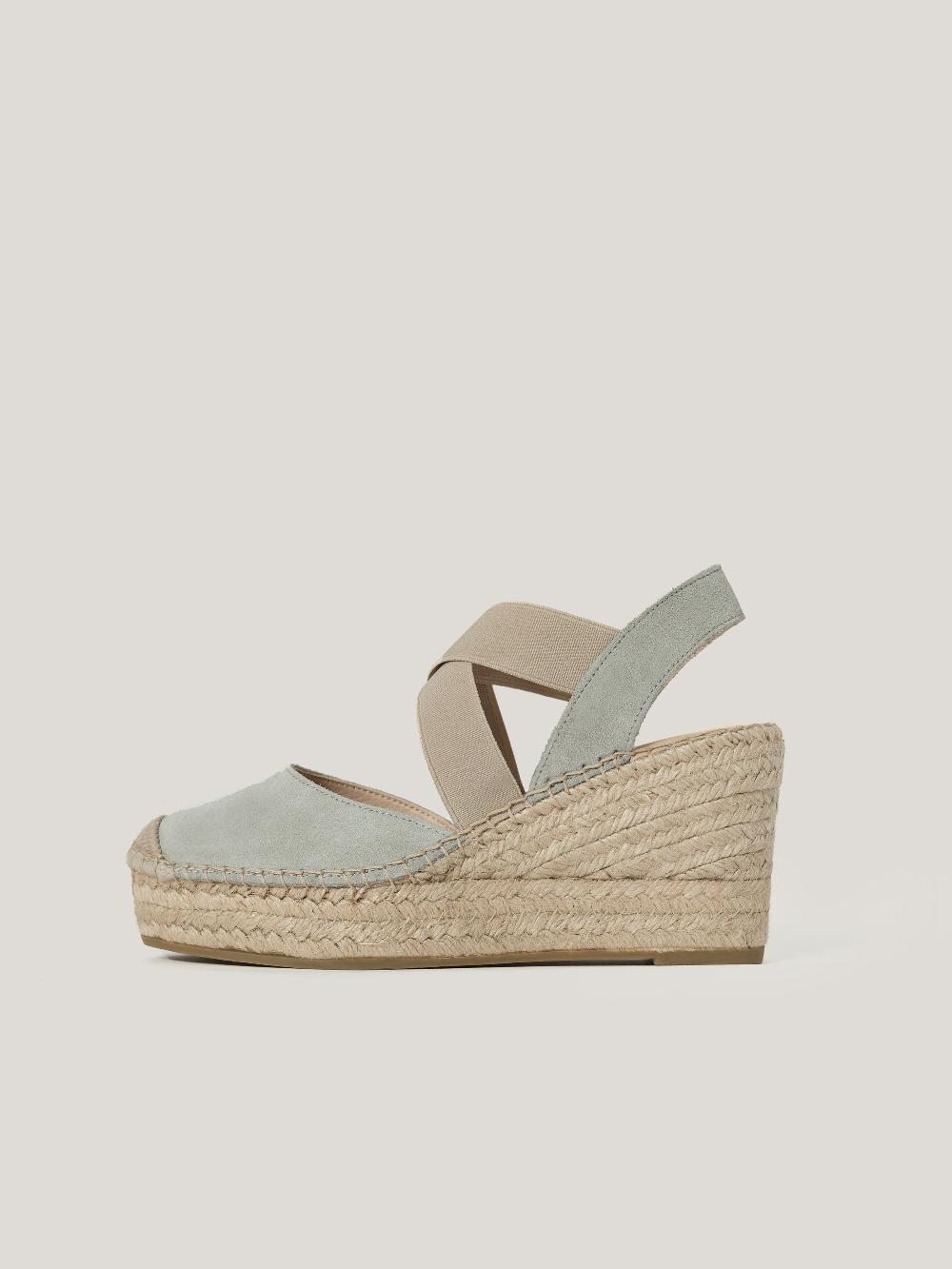 jigsaw Spanish Wedge Espadrille Blue