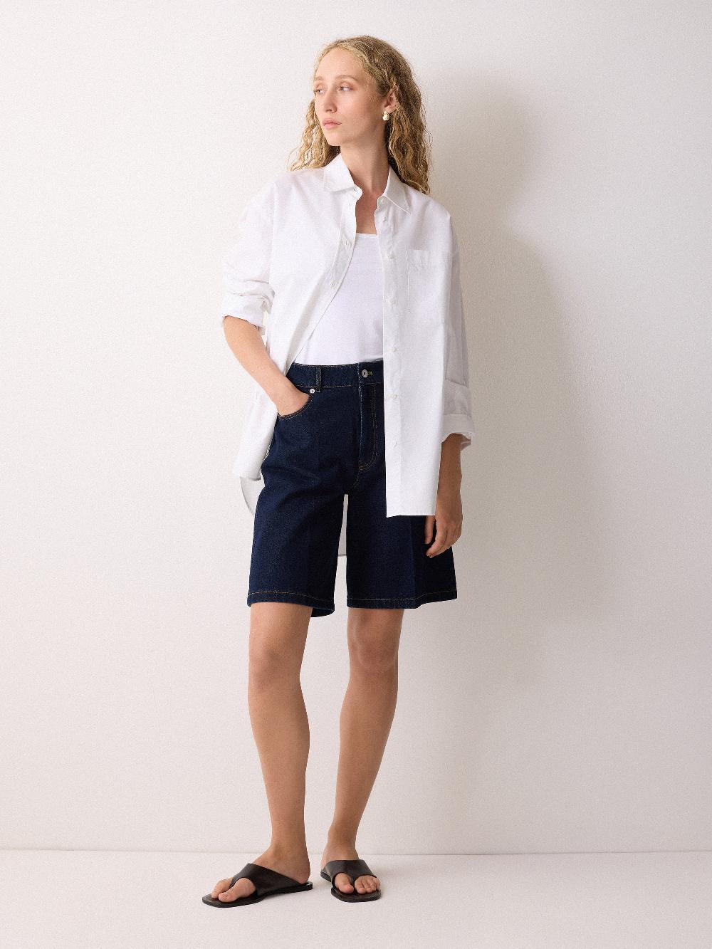 Jigsaw Square Neck Layering Tank White