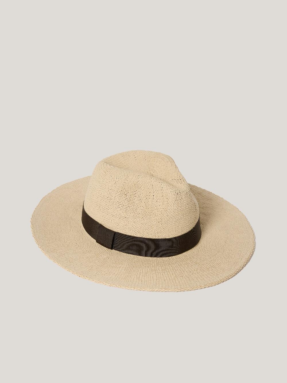 Jigsaw Straw Fedora Natural