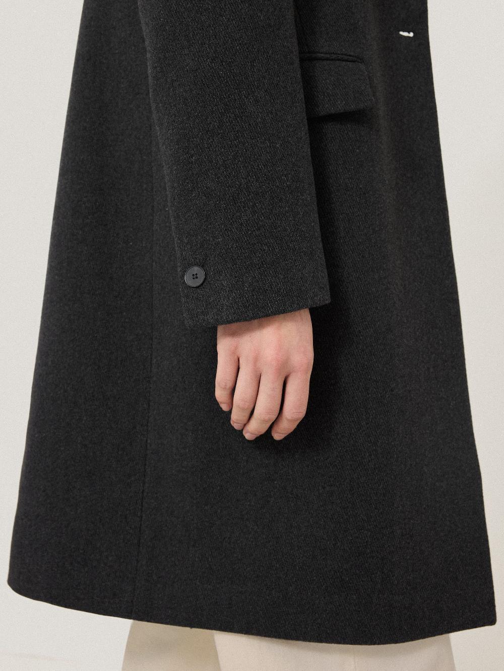 Jigsaw Wool Blend City Coat Grey