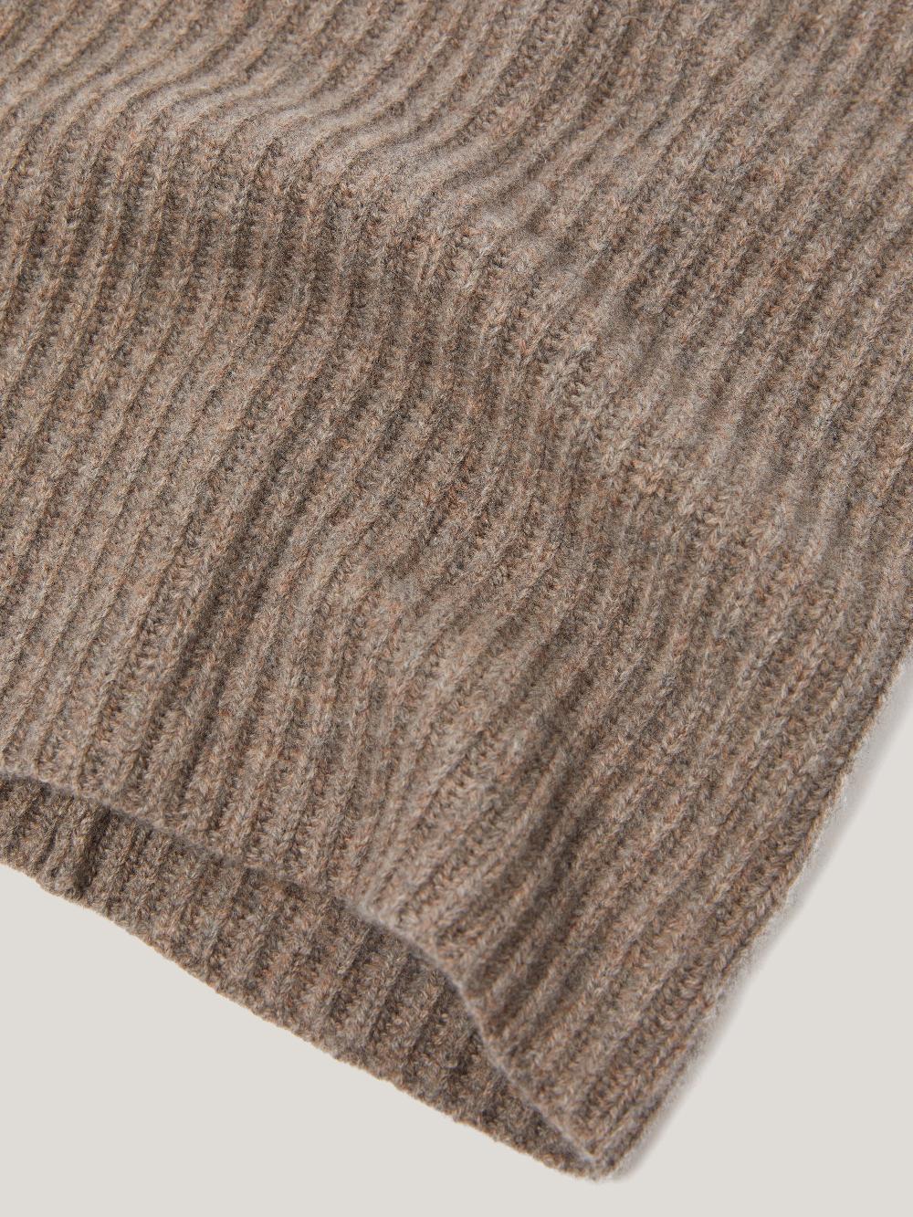 Jigsaw Wool Cashmere Blend Snood Oatmeal