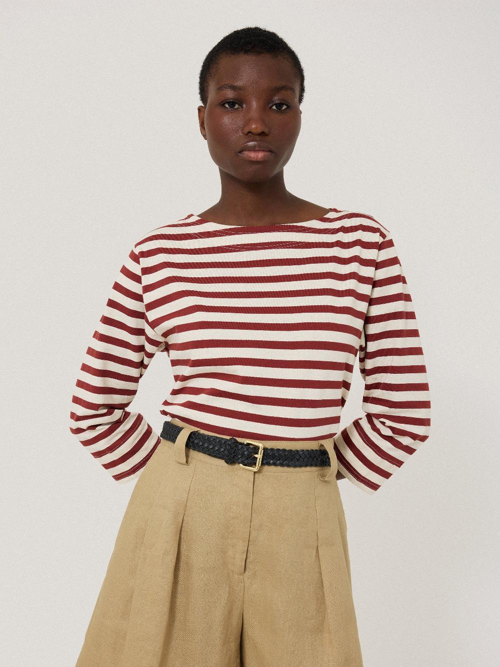 Jigsaw Woven Leather Belt Black