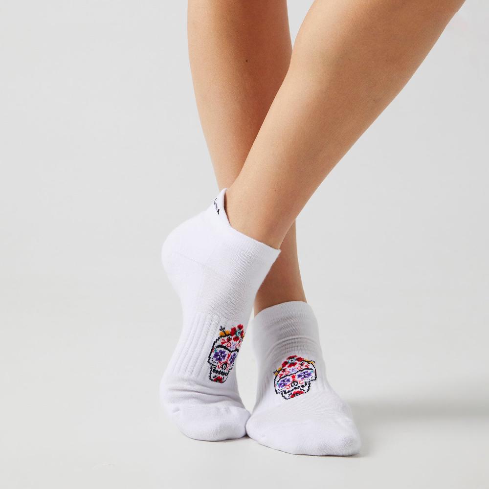 Jimmy Lion Ankle Athletic Socks Frida Calavera Frida Kahlo X Jimmy Lion