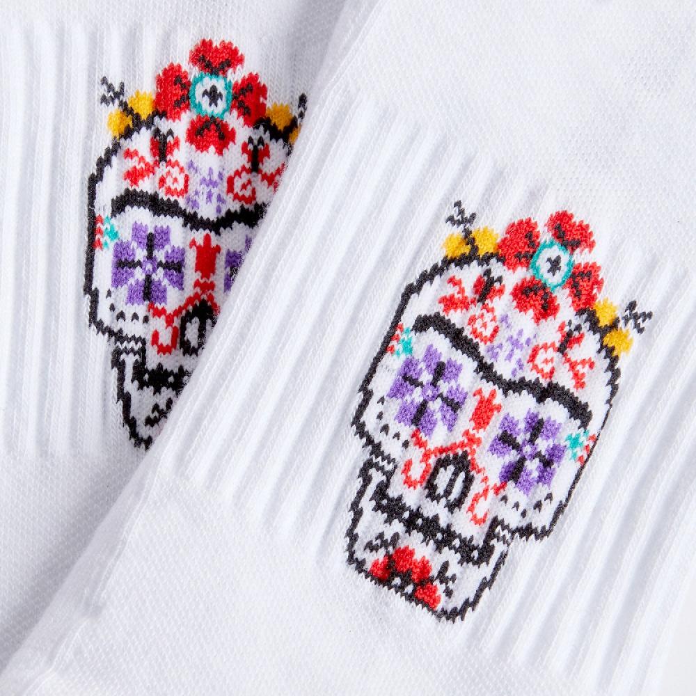 Jimmy Lion Ankle Athletic Socks Frida Calavera Frida Kahlo X Jimmy Lion