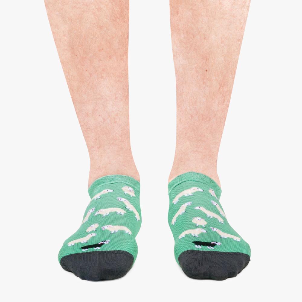 Jimmy Lion Ankle Socks For Men & Women Ankle Black Sheep