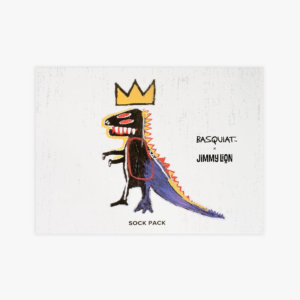 Jimmy Lion Athletic Sock Gift Pack Basquiat X Jimmy Lion