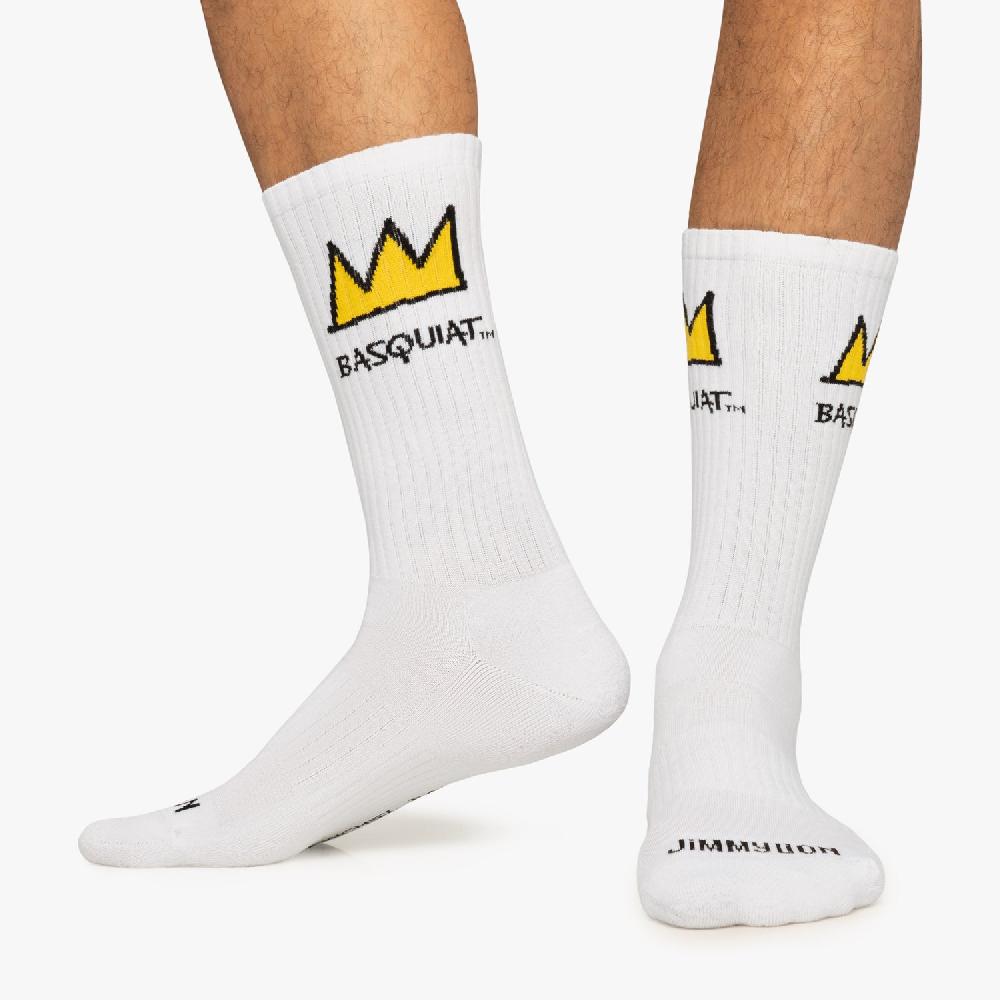 Jimmy Lion Athletic Socks Athletic Basquiat Crown Basquiat X Jimmy Lion