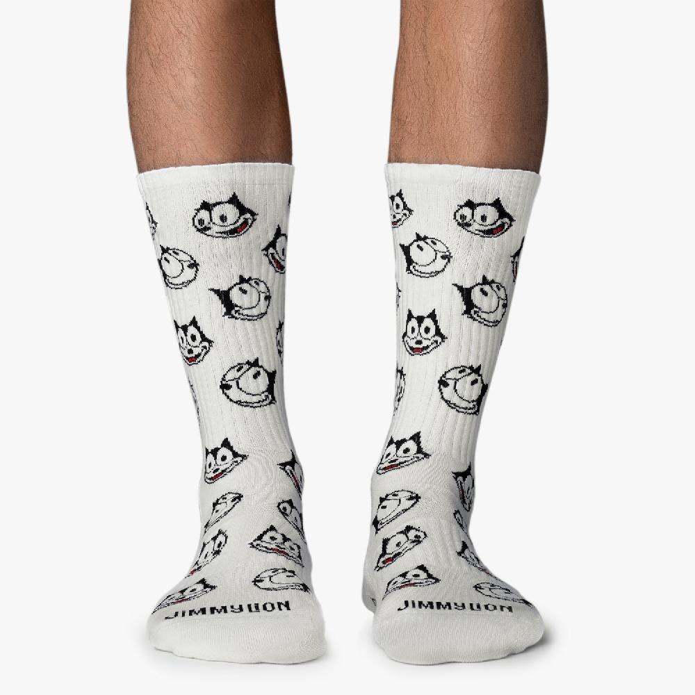 Jimmy Lion Athletic Socks Athletic Felix Smile Felix The Cat X Jimmy Lion