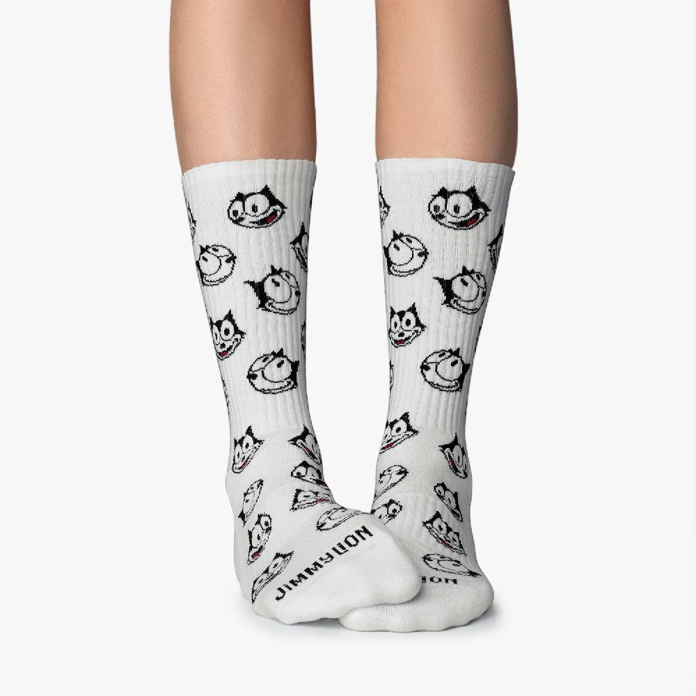 Jimmy Lion Athletic Socks Athletic Felix Smile Felix The Cat X Jimmy Lion