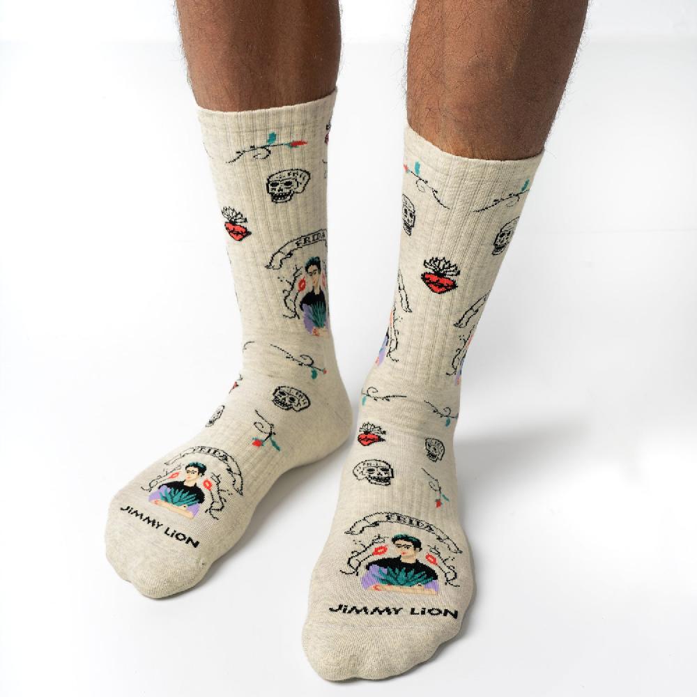 Jimmy Lion Athletic Socks Athletic Frida Viva Mexico Frida Kahlo X Jimmy Lion