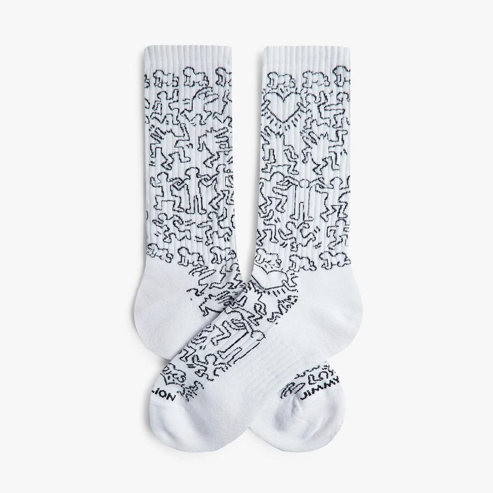 jimmy lion Athletic Socks Athletic Keith Haring Community Keith Haring x Jimmy Lion