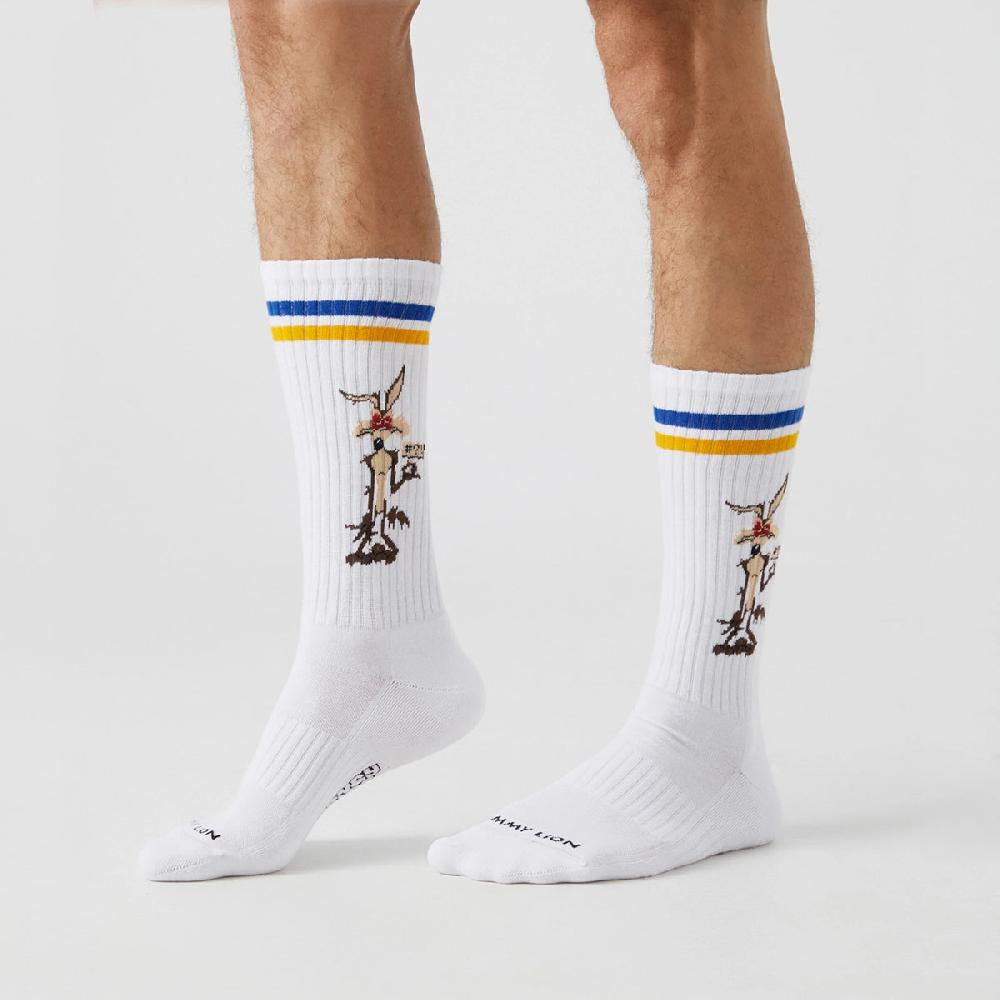 Jimmy Lion Athletic Socks Athletic Road Runner Vs Coyote Looney Tunes X Jimmy Lion