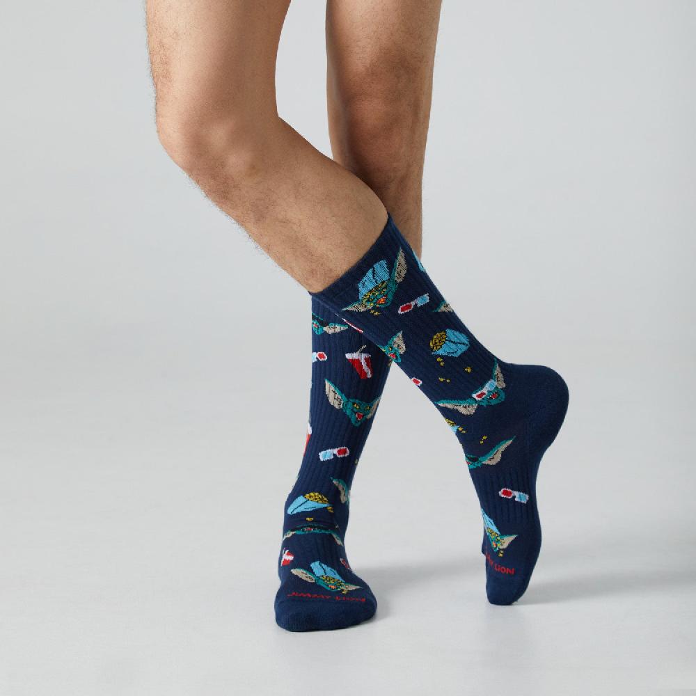 Jimmy Lion Athletic Socks Athletic Stripe Parties Gremlins X Jimmy Lion
