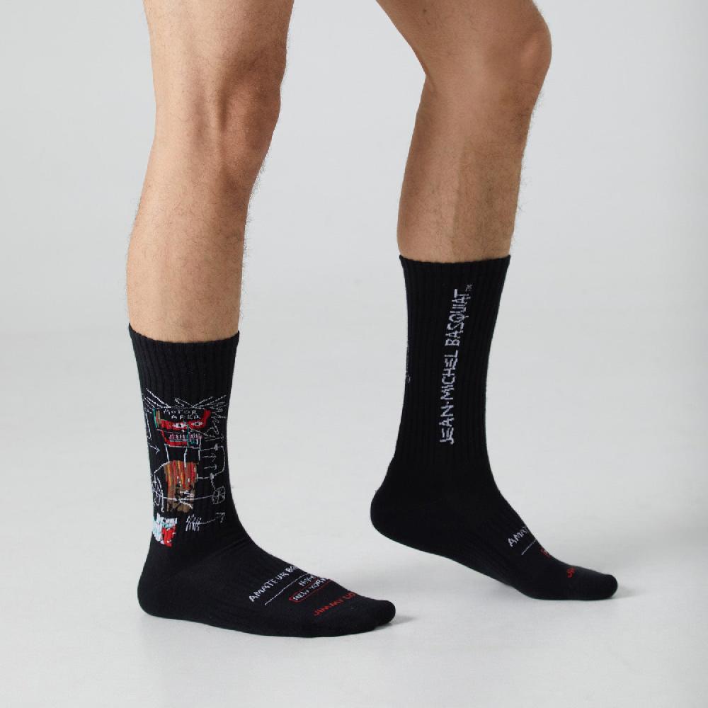 Jimmy Lion Athletic Socks Basquiat Gem Spa Basquiat X Jimmy Lion