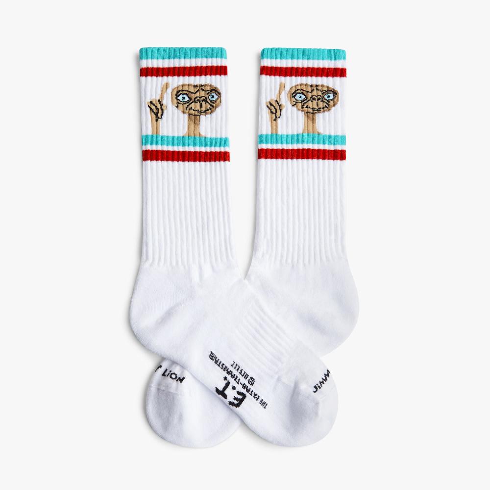 jimmy lion Athletic Style Socks Athletic ET Phone Home Design
