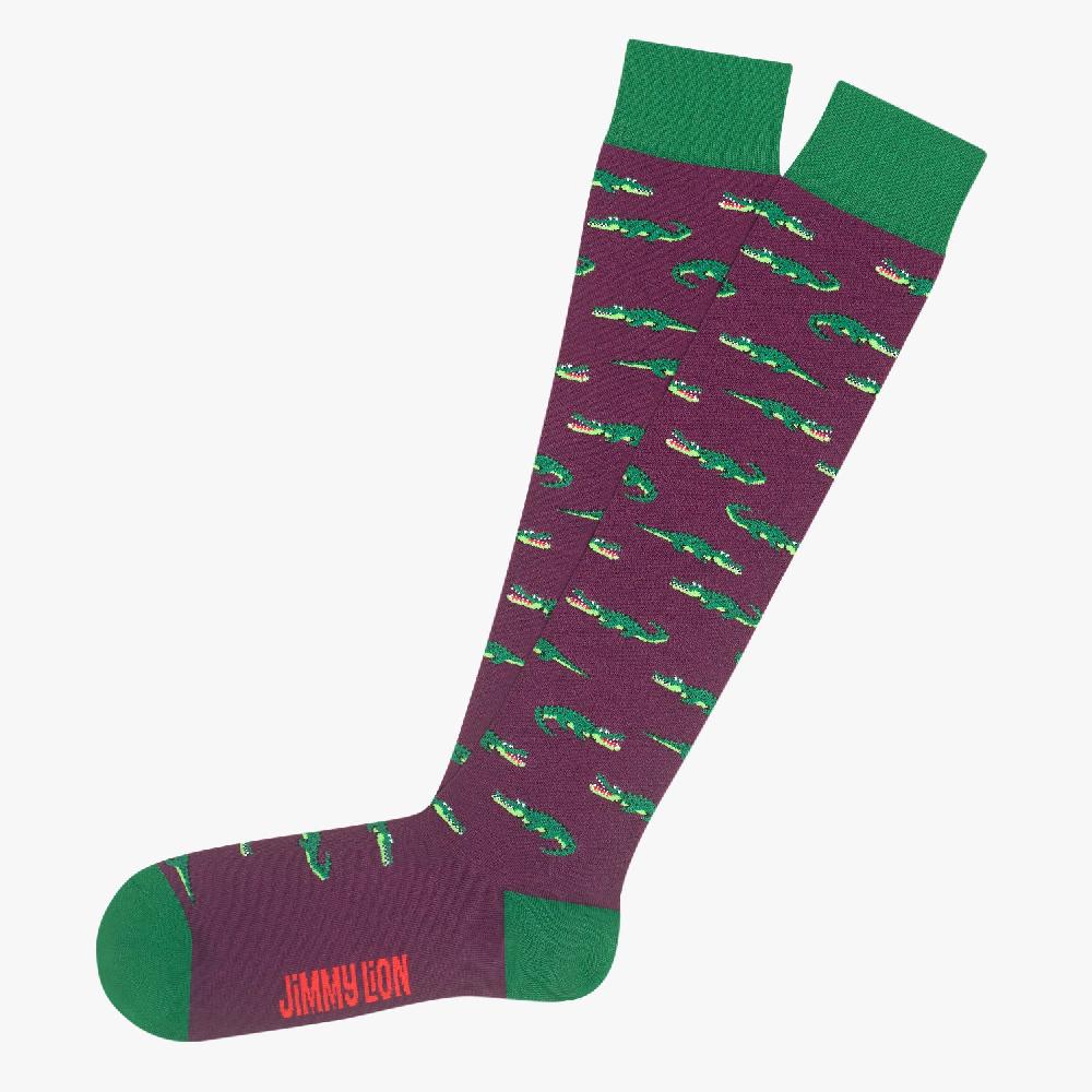 jimmy lion Calcetines Caña Alta Modelo KH Crocodiles