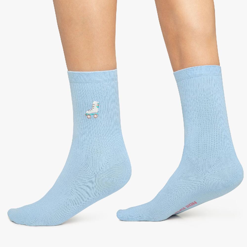 Jimmy Lion Embroidered Socks For Women Rollin' Ice Cream