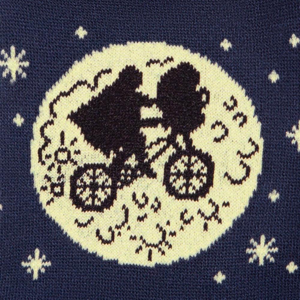 Jimmy Lion ET Flying Bicycle No-sow Socks For Men And Women