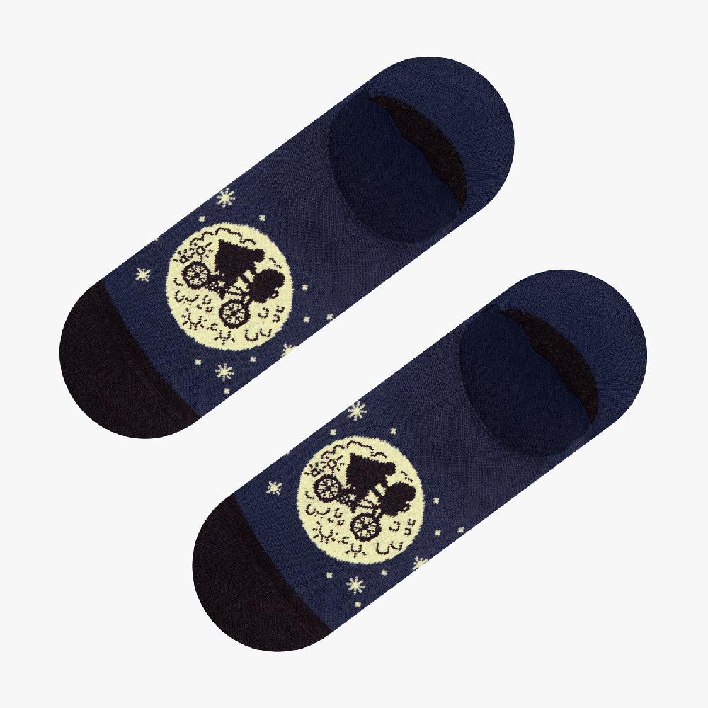 jimmy lion ET Flying Bicycle No-sow Socks for Men and Women