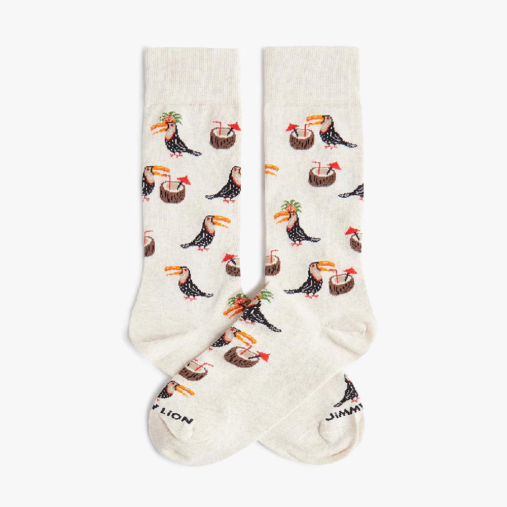 jimmy lion Fun Socks Tropical Toucan Party Animals Collection – Jimmy Lion