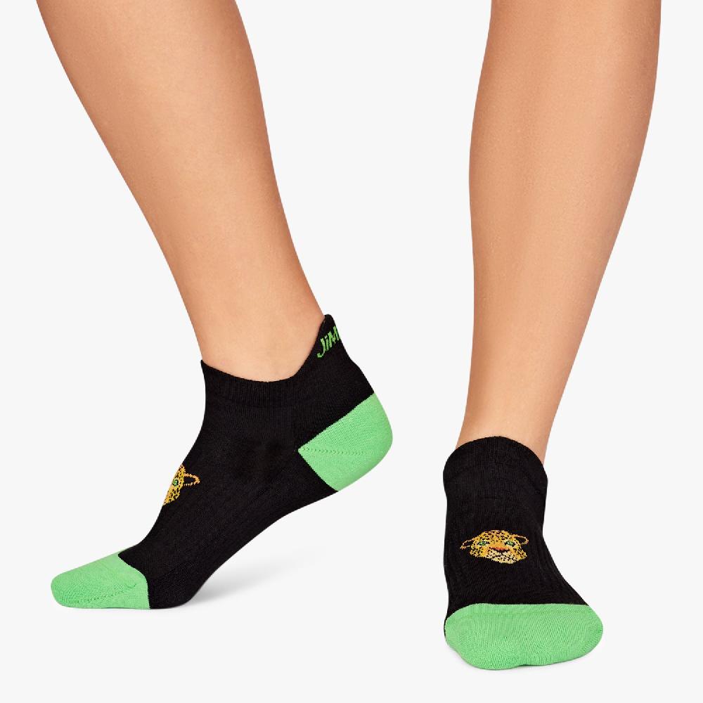 Jimmy Lion Funny Ankle Athletic Leopard Socks Jimmy Lion