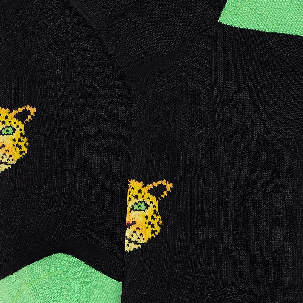 Jimmy Lion Funny Ankle Athletic Leopard Socks Jimmy Lion