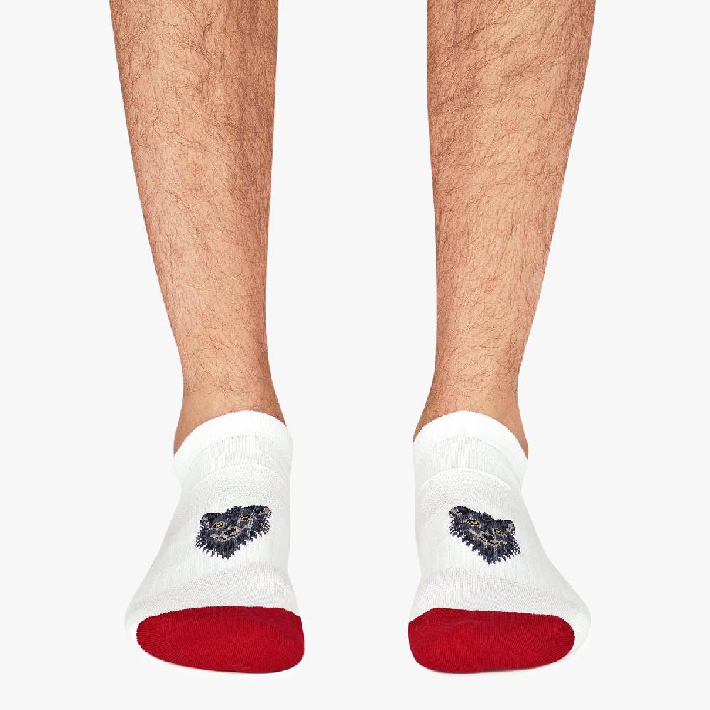 Jimmy Lion Funny Ankle Athletic Wolf Socks Jimmy Lion