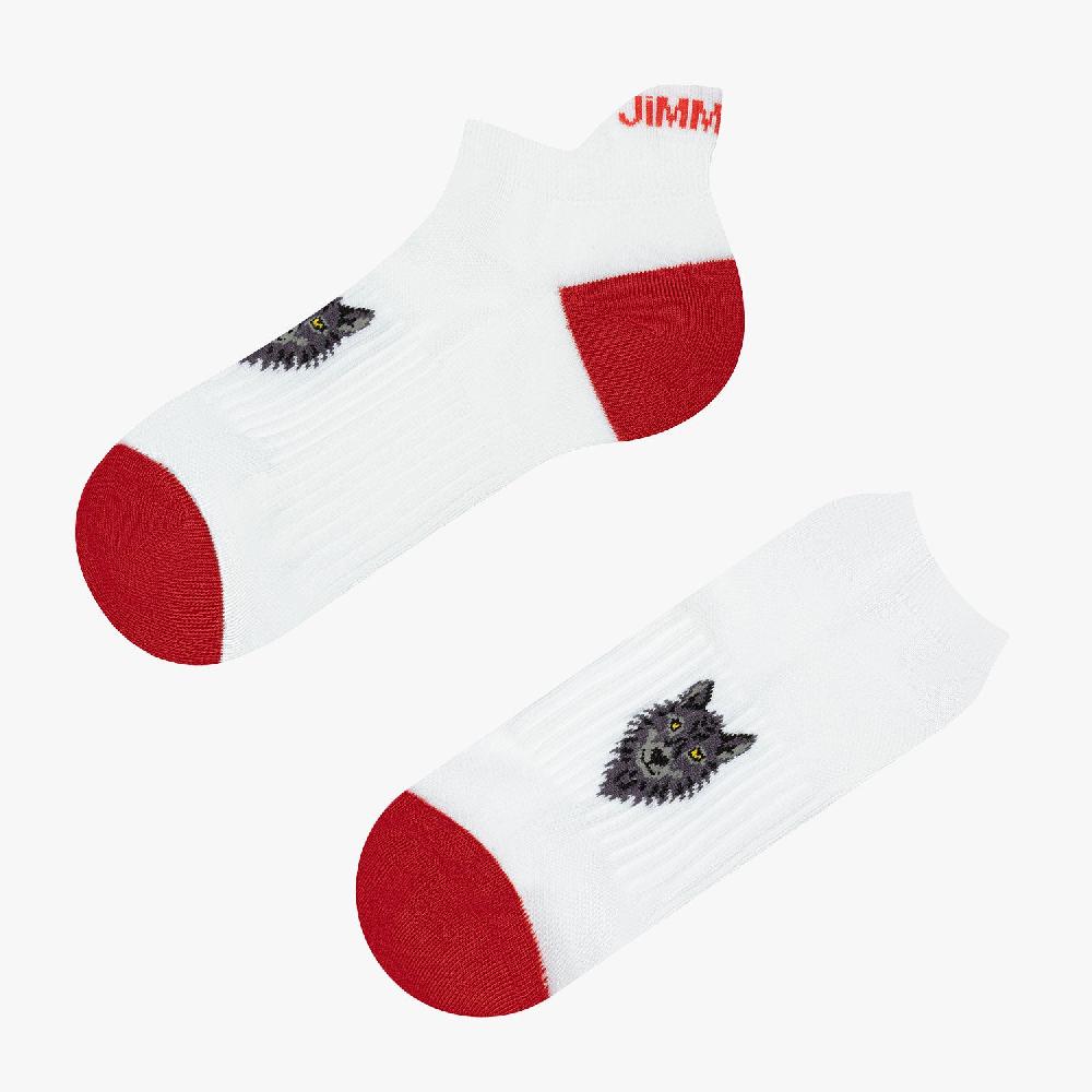 jimmy lion Funny Ankle Athletic Wolf Socks Jimmy Lion