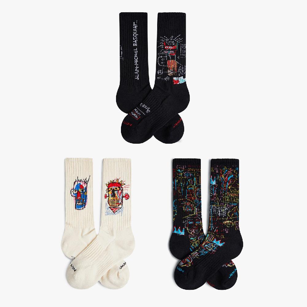 Jimmy Lion Gift Pack Athletic Socks Basquiat X Jimmy Lion