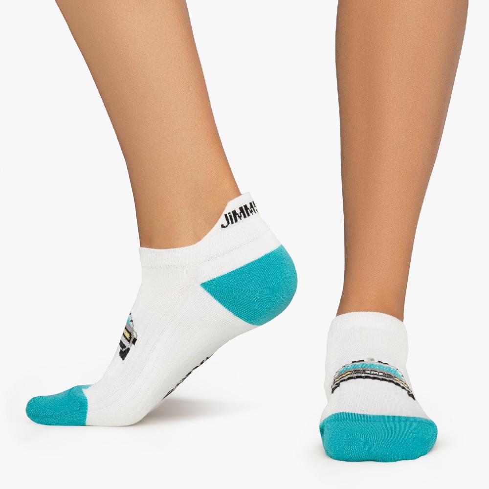 Jimmy Lion Ankle Athletic Delorean Socks Design