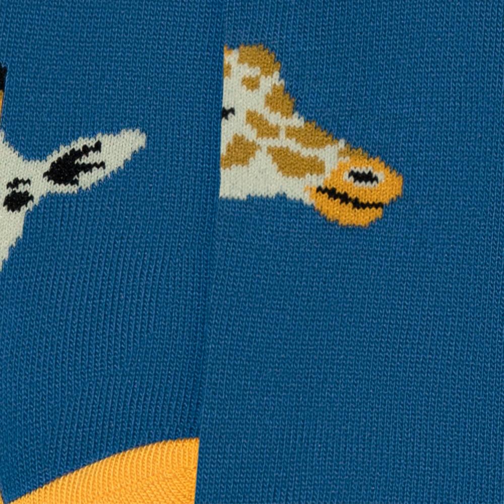 Jimmy Lion Ankle Giraffe Socks Design