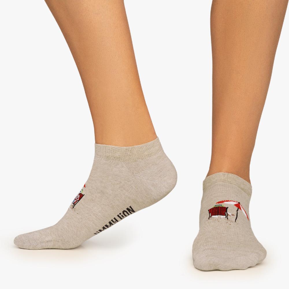 Jimmy Lion Ankle Socks Ankle Death Beach