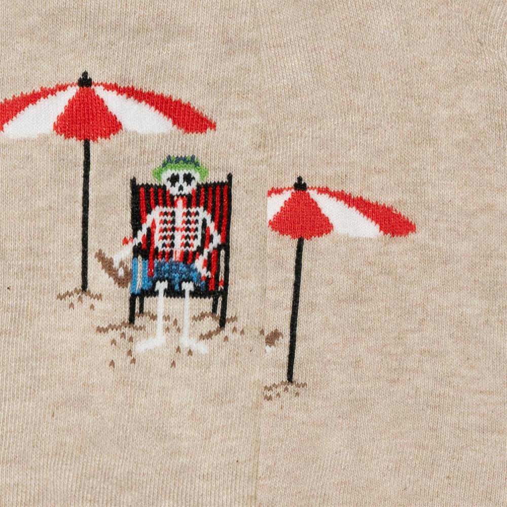 Jimmy Lion Ankle Socks Ankle Death Beach